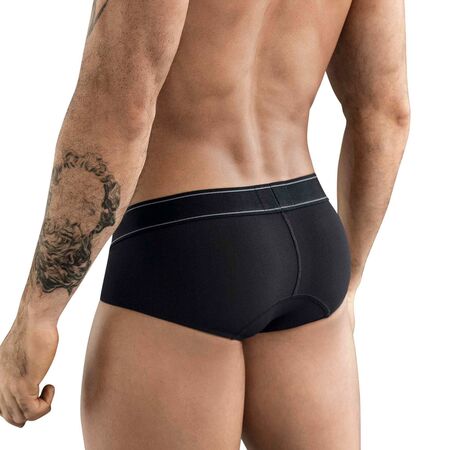 Черные мужские трусы-брифы Clever Berna Classic Brief